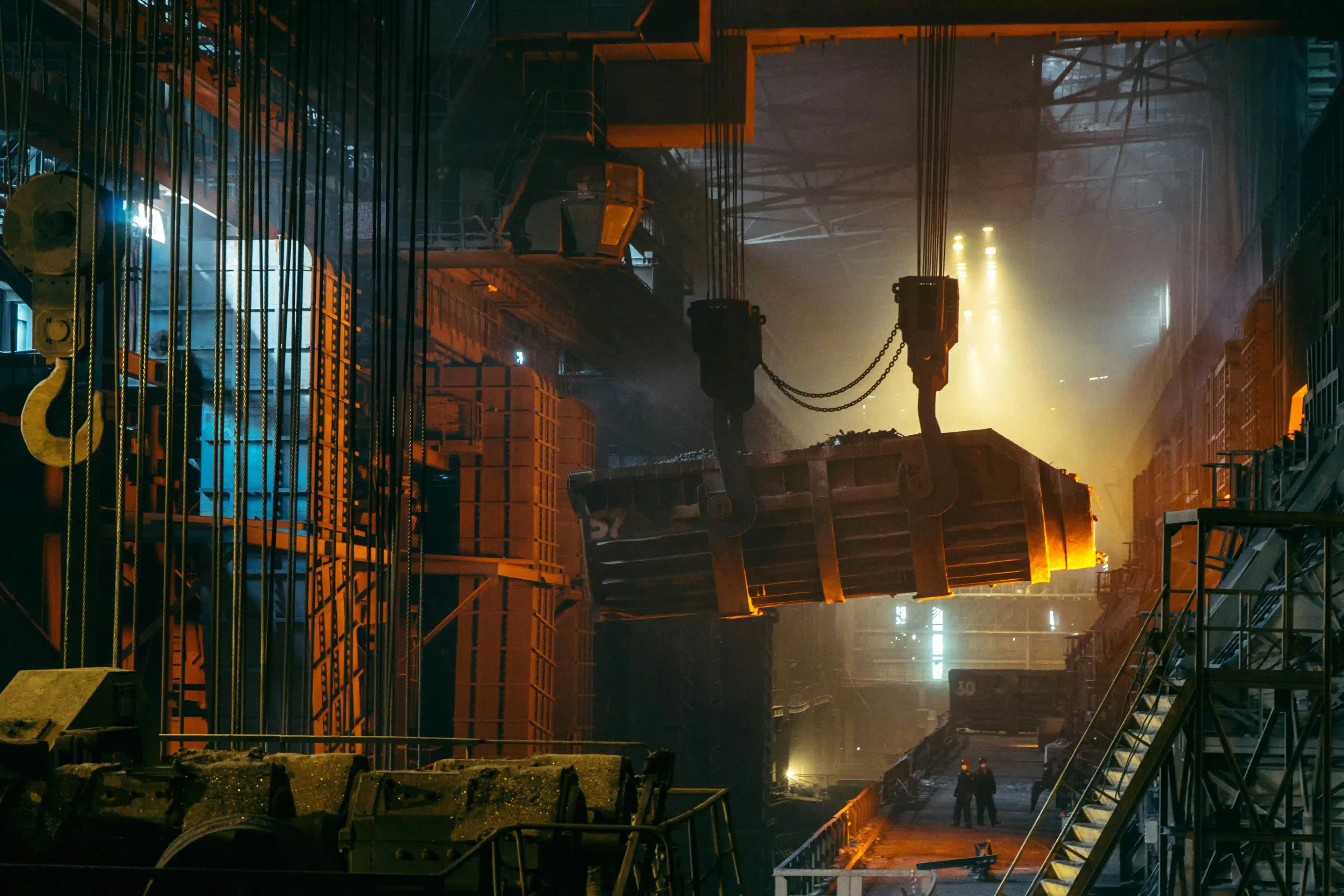 Heavy mining and minerals processing facility