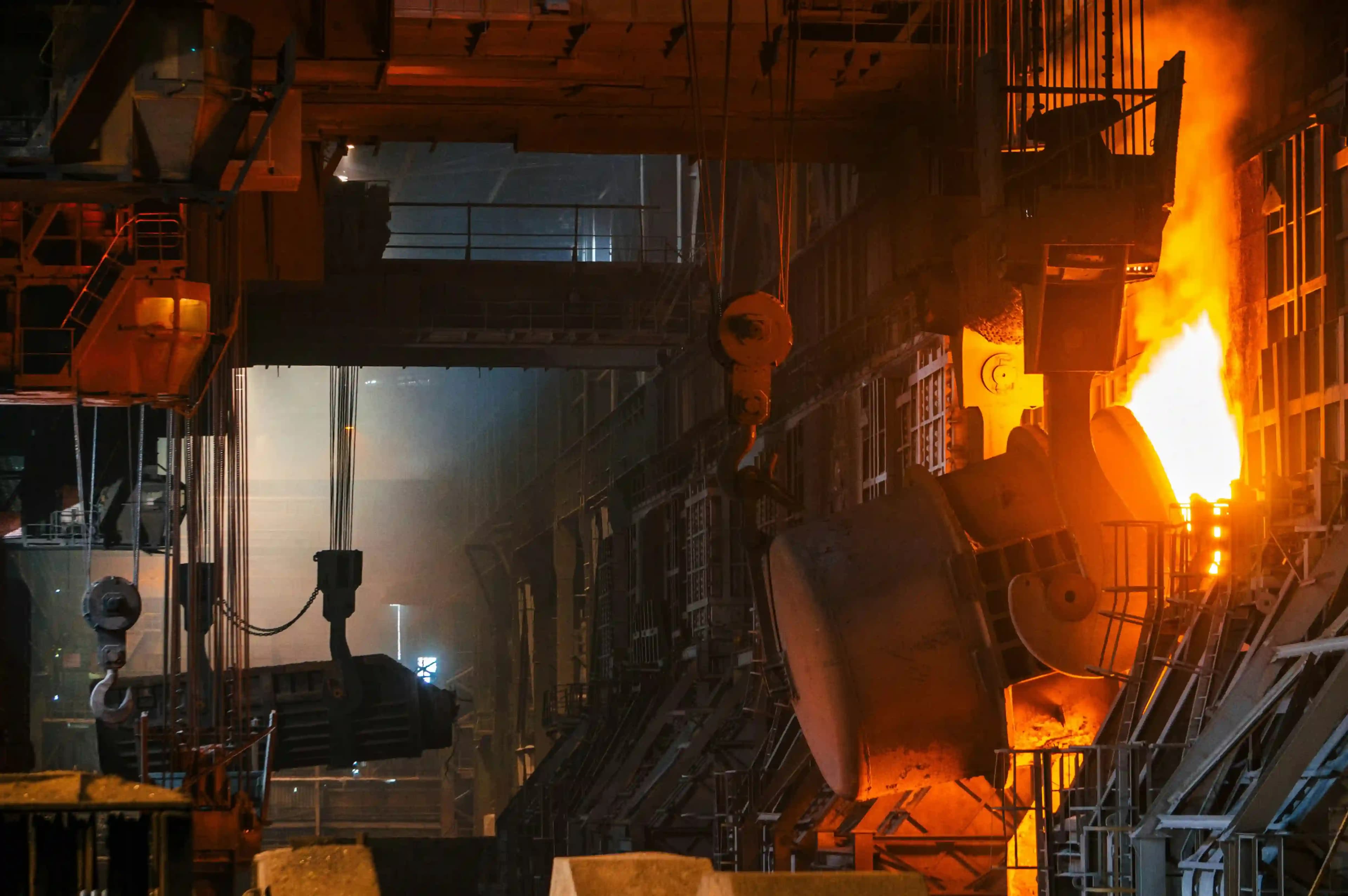 Industrial plant representing sectors served by YB Manuel Engineering